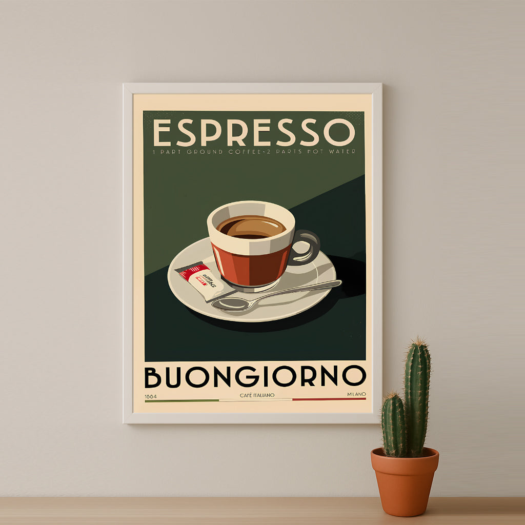 Cadre photo Coffee Lover - Buongiorno Espresso Italia