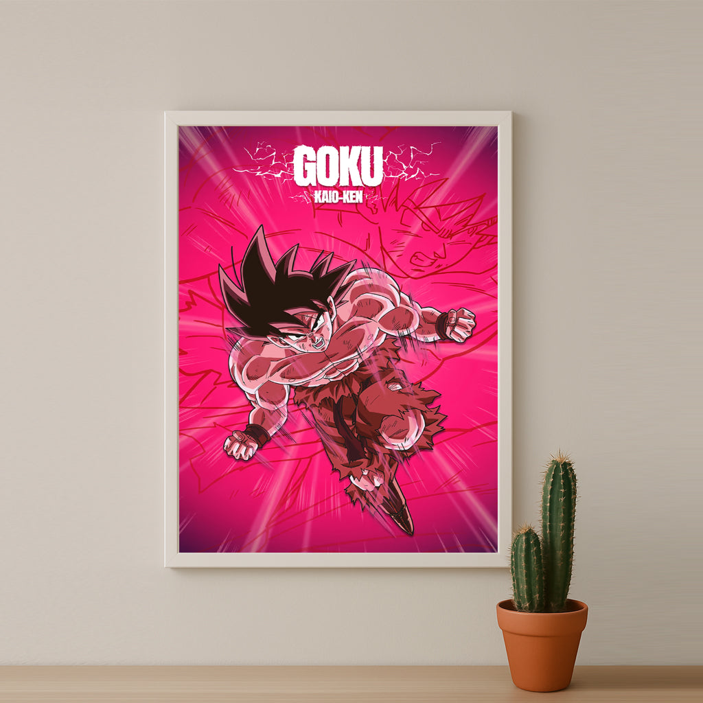 Poster Dragon Ball Z - Goku Kaio-Ken