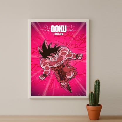 Poster Dragon Ball Z - Goku Kaio-Ken