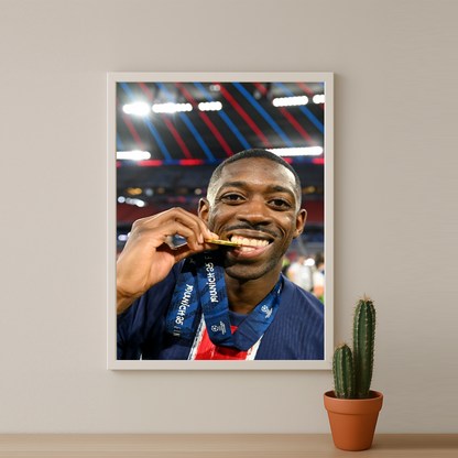 Cadre photo Paris Saint-Germain Ousmane Dembélé
