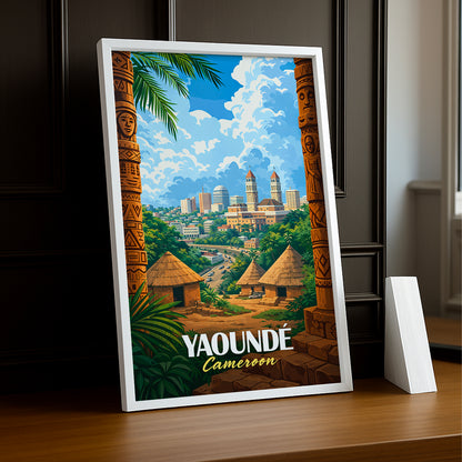Cadre Photo Afrique - Cameroun Yaoundé
