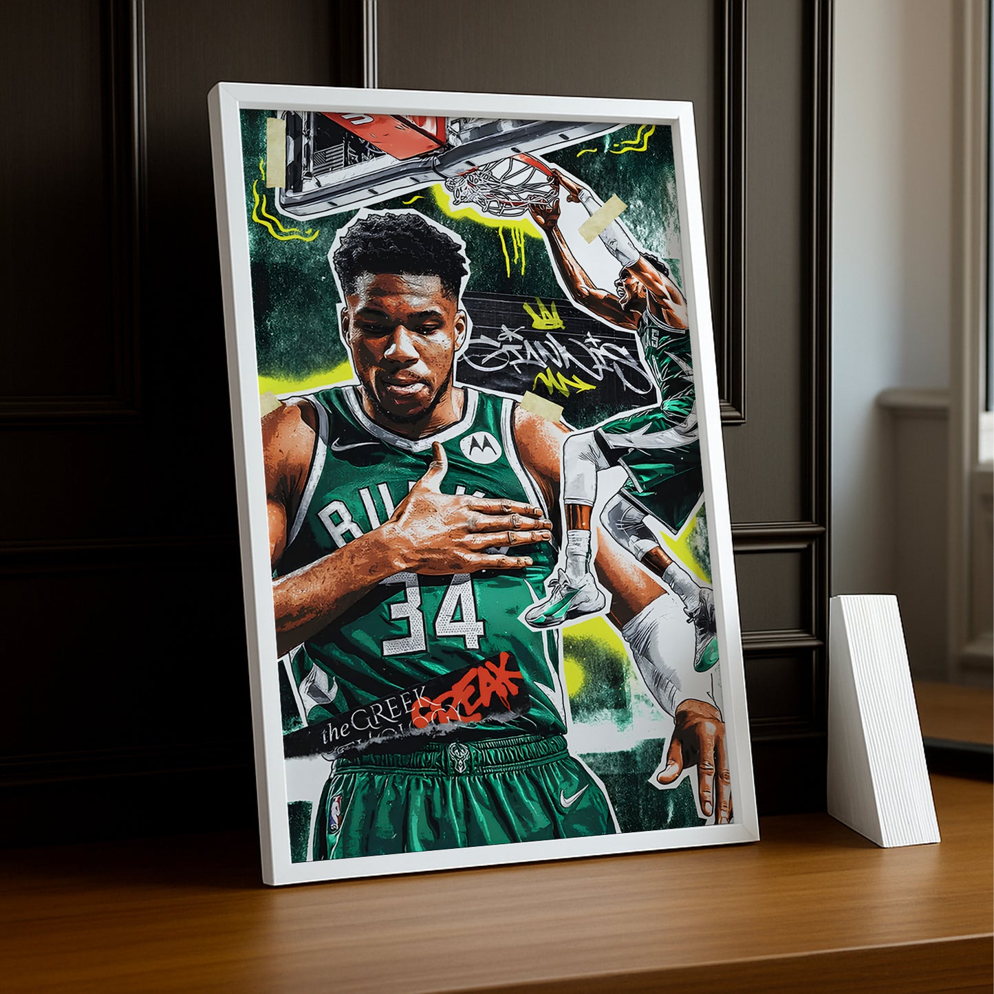 Cadre photo Giannis NBA