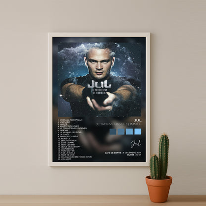 Poster Jul - Album Je trouve pas le sommeil