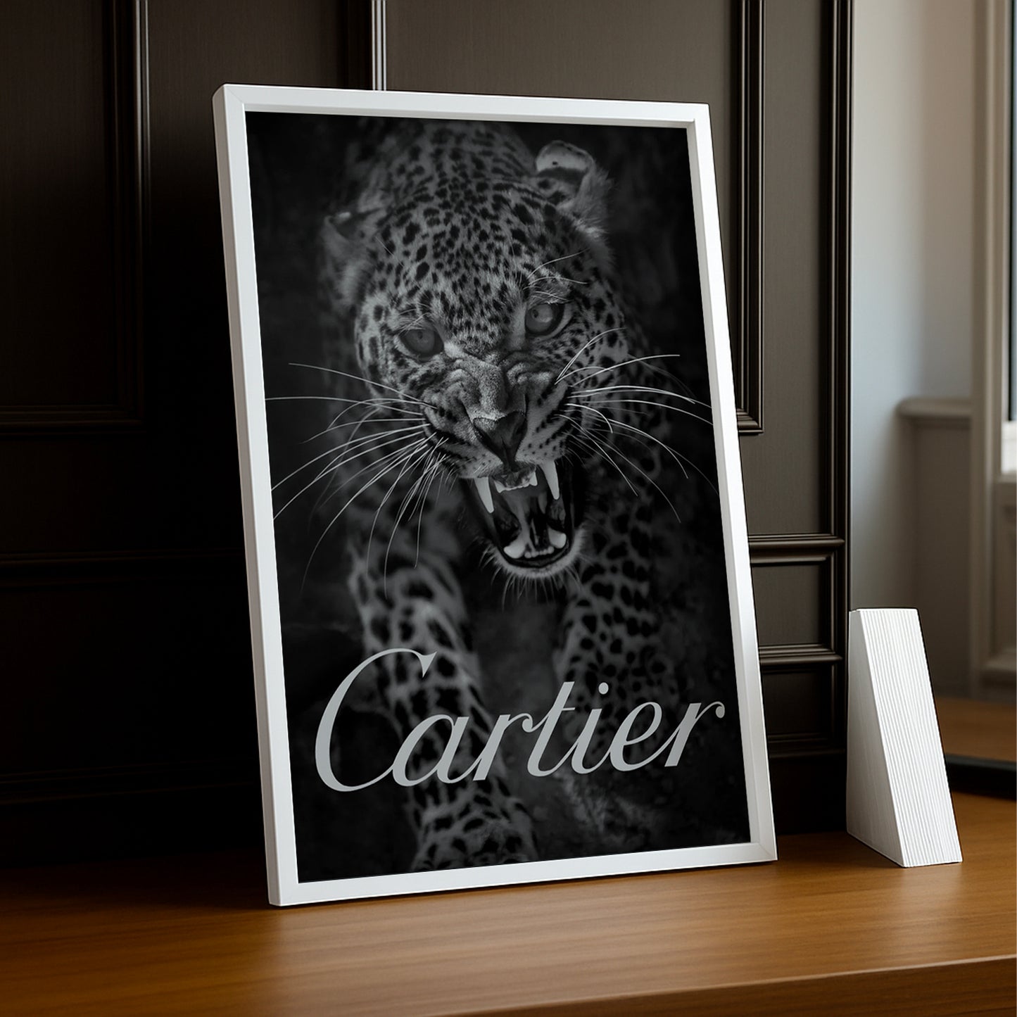 Cadre photo Cartier - Tigre