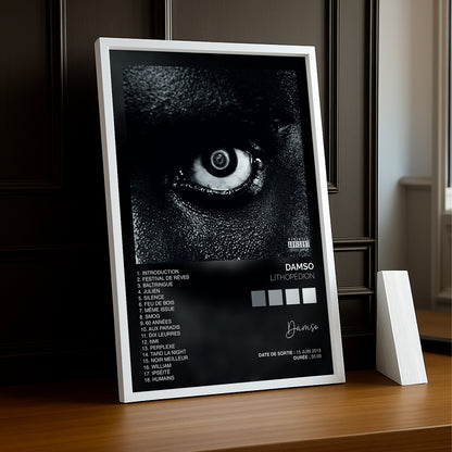 Poster Damso – Lithopédion