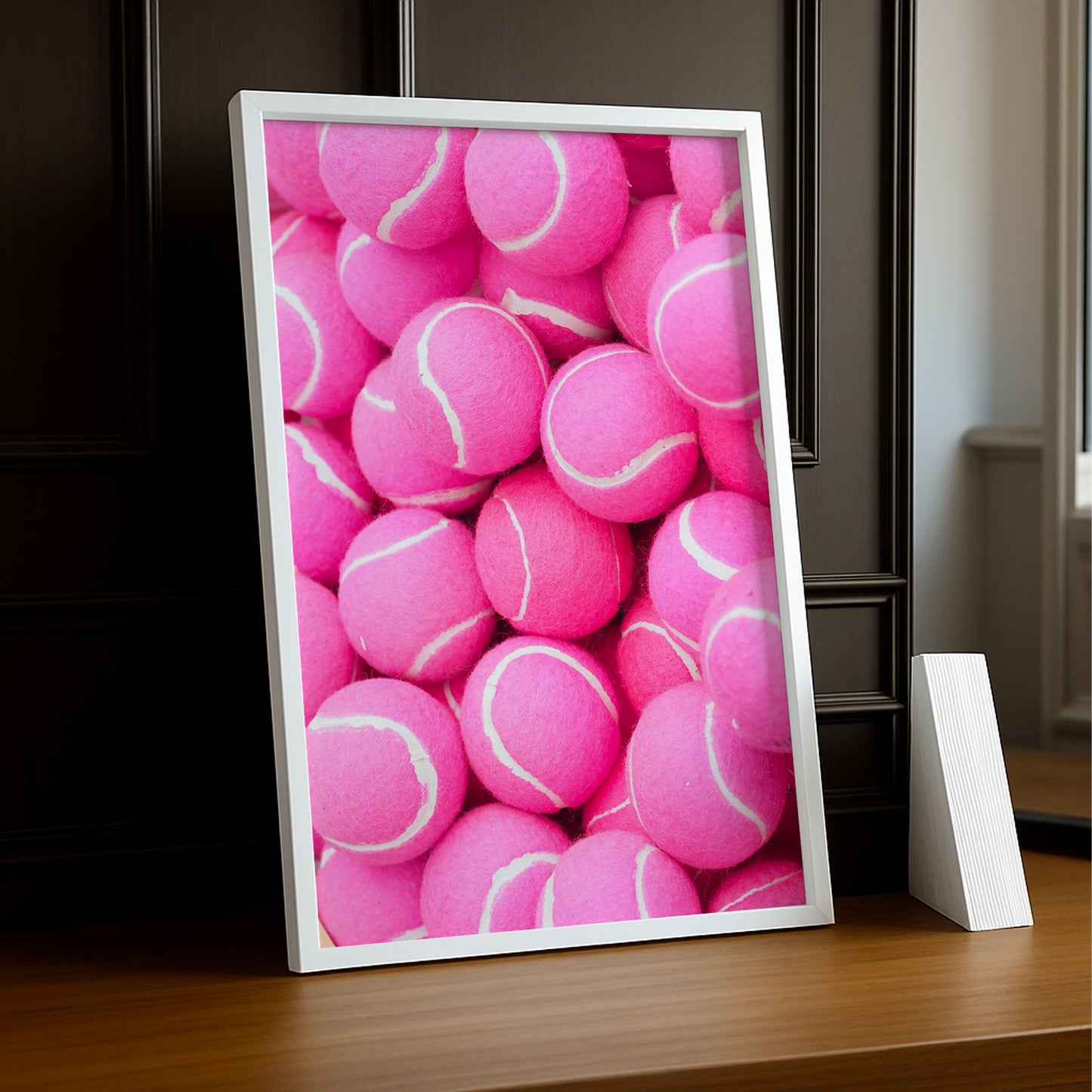 Cadre photo Tennis - Pinky Ball Aesthetic