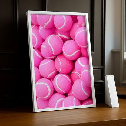 Cadre photo Tennis - Pinky Ball Aesthetic