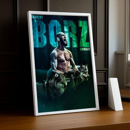 Cadre photo Khamzat Chimaev Borz UFC