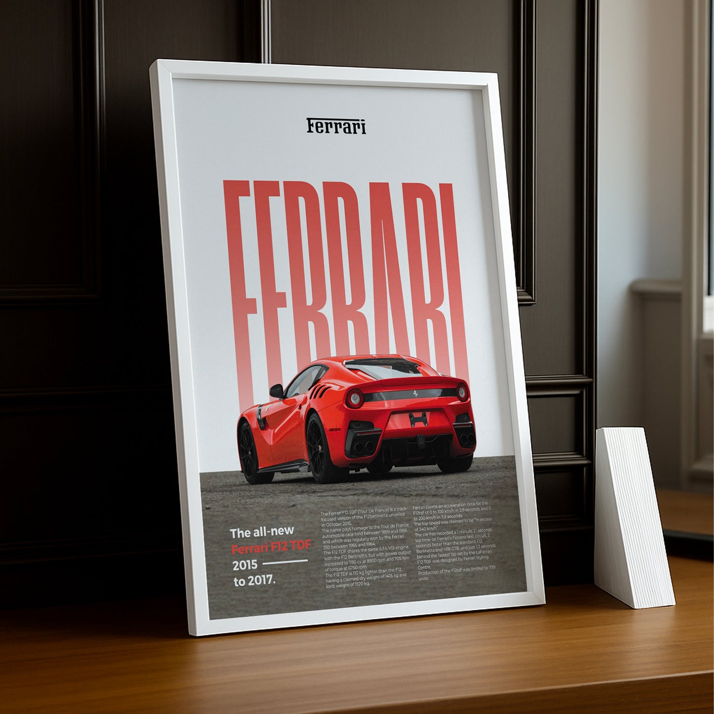 Poster Voitures - Ferrari F12 TDF