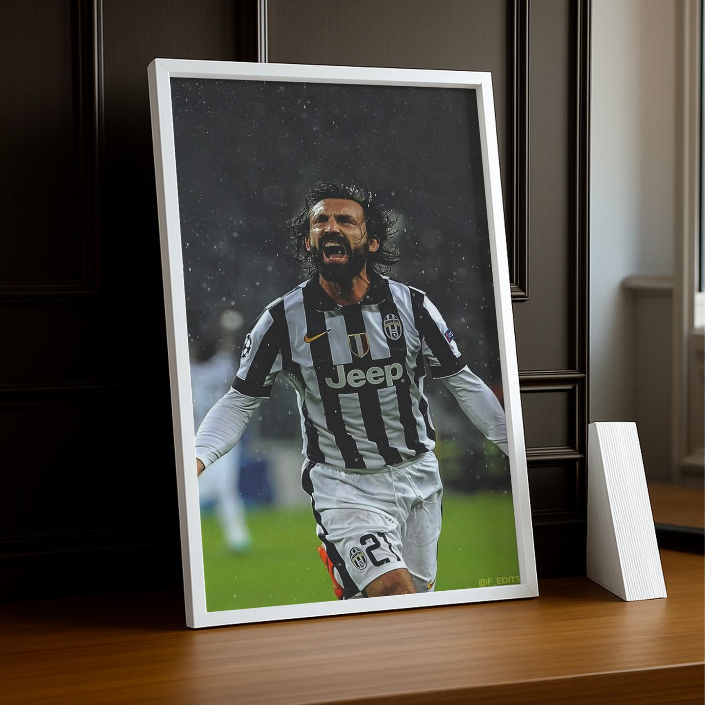 Poster encadrée Juventus - Pirlo