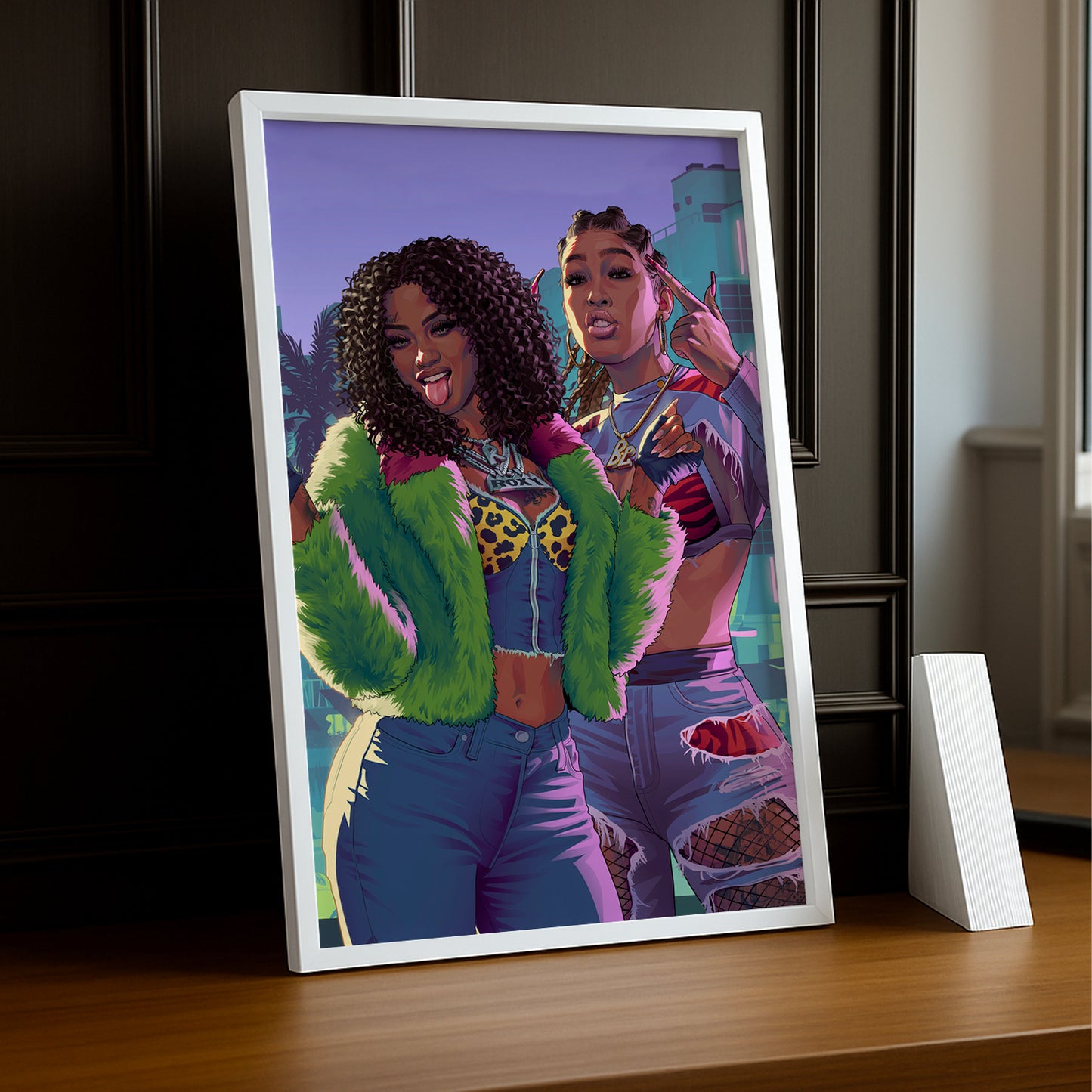 Poster Grand Theft Auto VI - Real Dimez