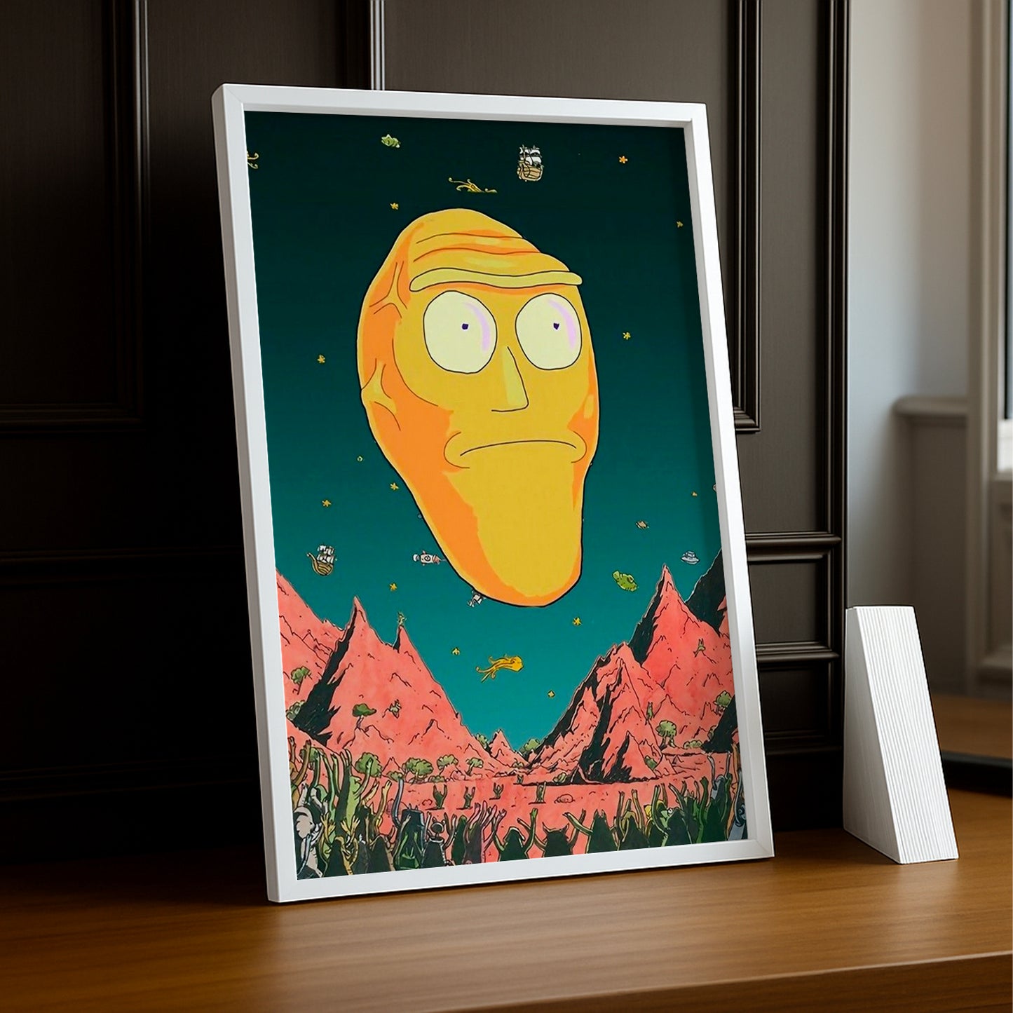 Cadre photo de Rick et Morty