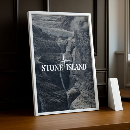 Poster Stone Island - Montagne de pierres