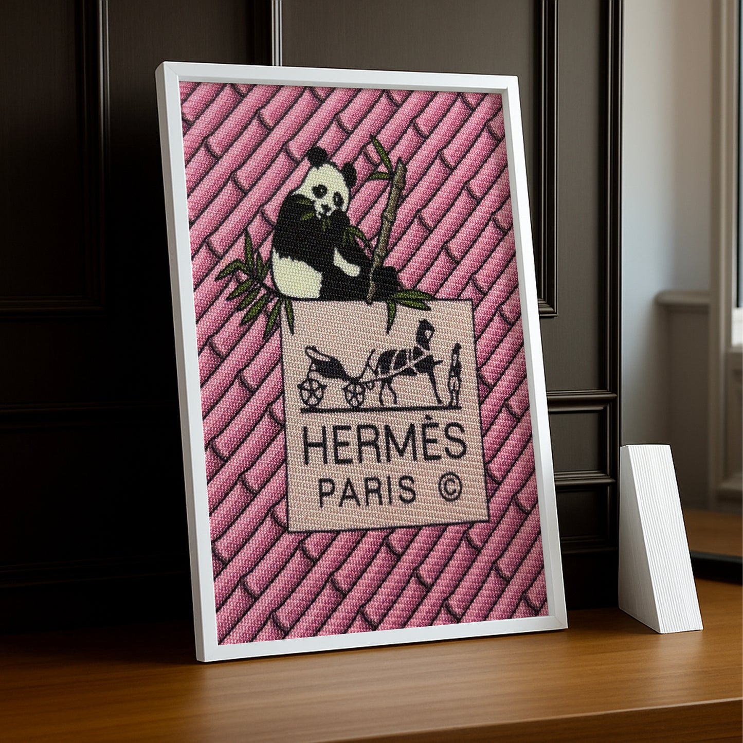 Cadre photo Hermès - Panda