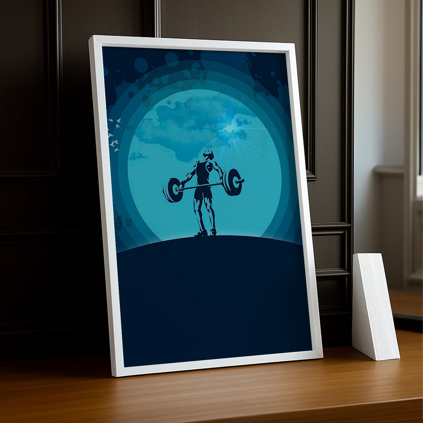 Cadre Photo Musculation - Soulever de Terre