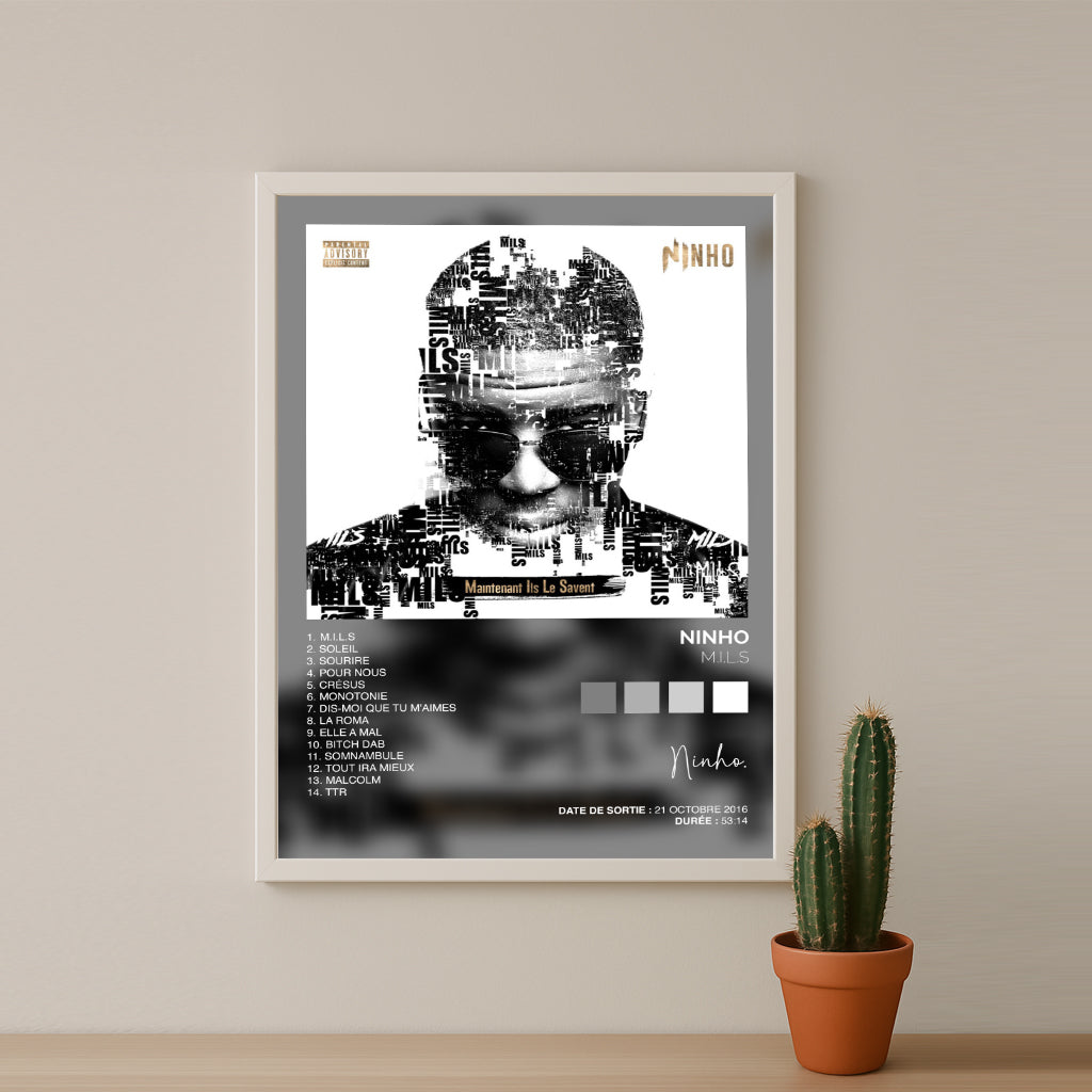 Poster Ninho - Album M.I.L.S