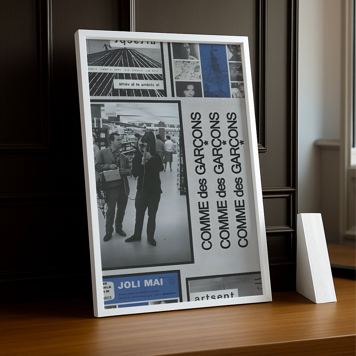 Cadre photo Comme des garçons