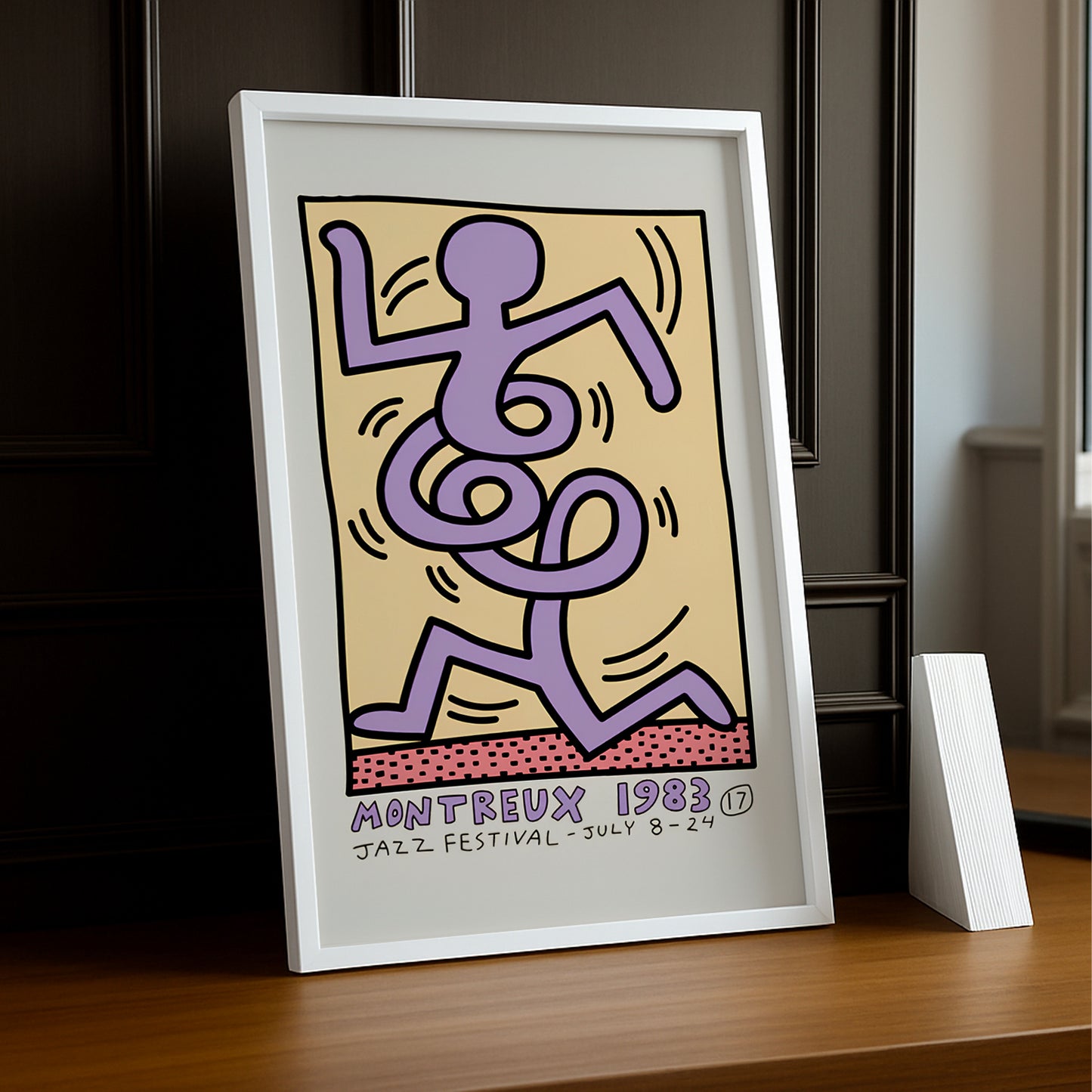 Cadre photo Keith Haring