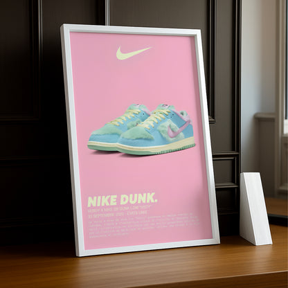 Verdy x Nike SB Dunk Low Visity Fotorahmen 