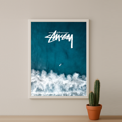 Stüssy - Blue Ocean