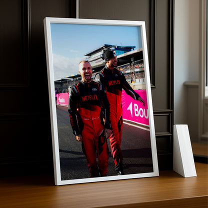 Poster GP Explorer The Last Race - Squeezie et Amine