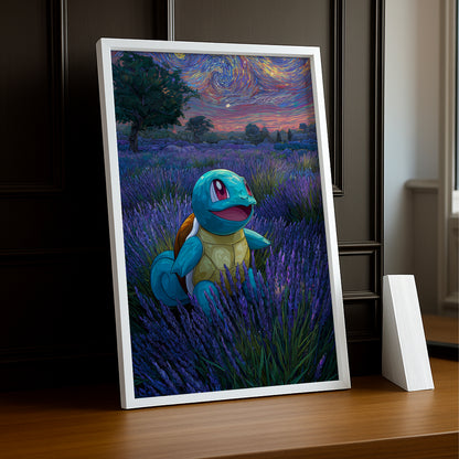 Cadre Photo Pokémon - Carapuce Aesthetic