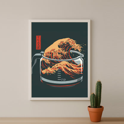 Cadre photo Coffee Lover - Coffee Wave