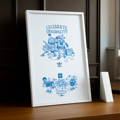 Cadre photo Adidas - Celebrate Originality