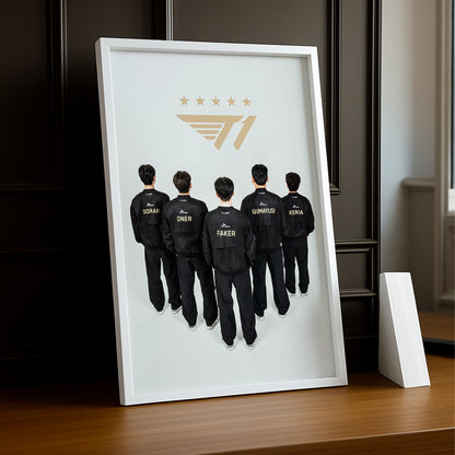 Cadre Photo SK Telecom T1 - Équipe