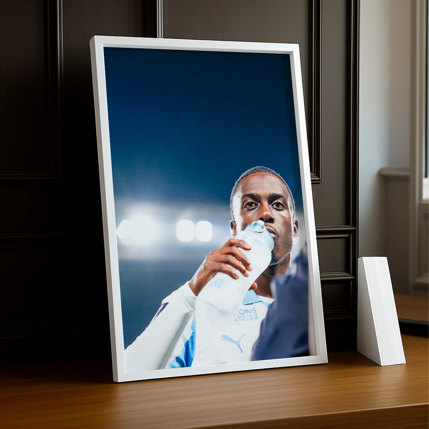 Poster encadrée Olympique de Marseille