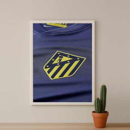 Cadre photo - Maillot Atletico Madrid 25-26
