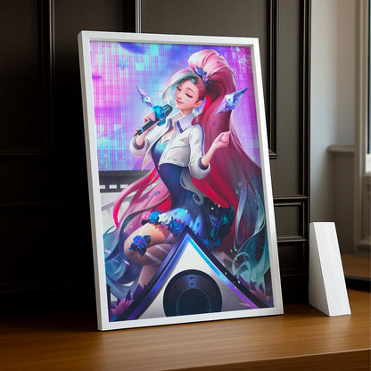 Cadre photo Seraphine League of Legends