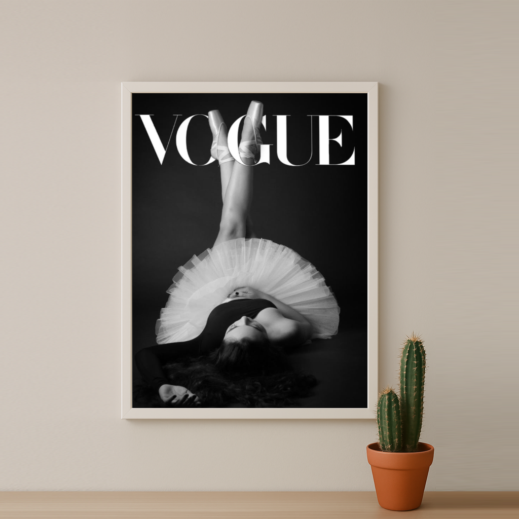 Cadre Photo Vogue – L’Élégance Iconique du Style