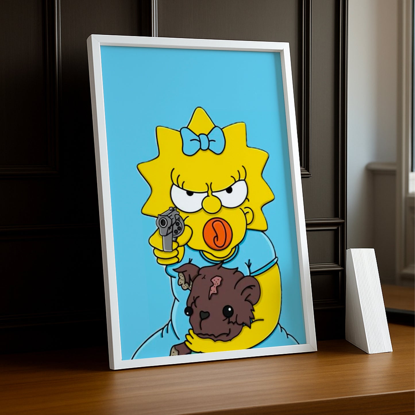 Cadre Photo Les Simpsons - Maggie Simpson Braque
