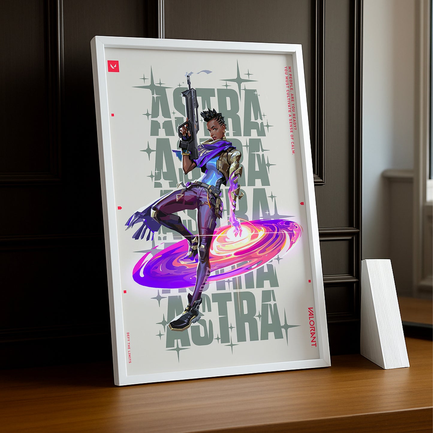 Cadre Photo Valorant - Astra