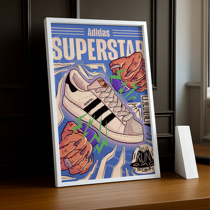 Cadre photo Adidas - Superstar