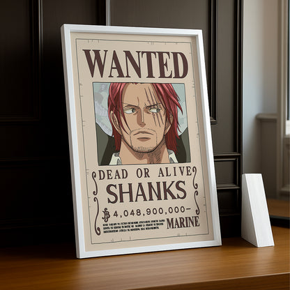 Cadre photo One Piece - Wanted Shanks