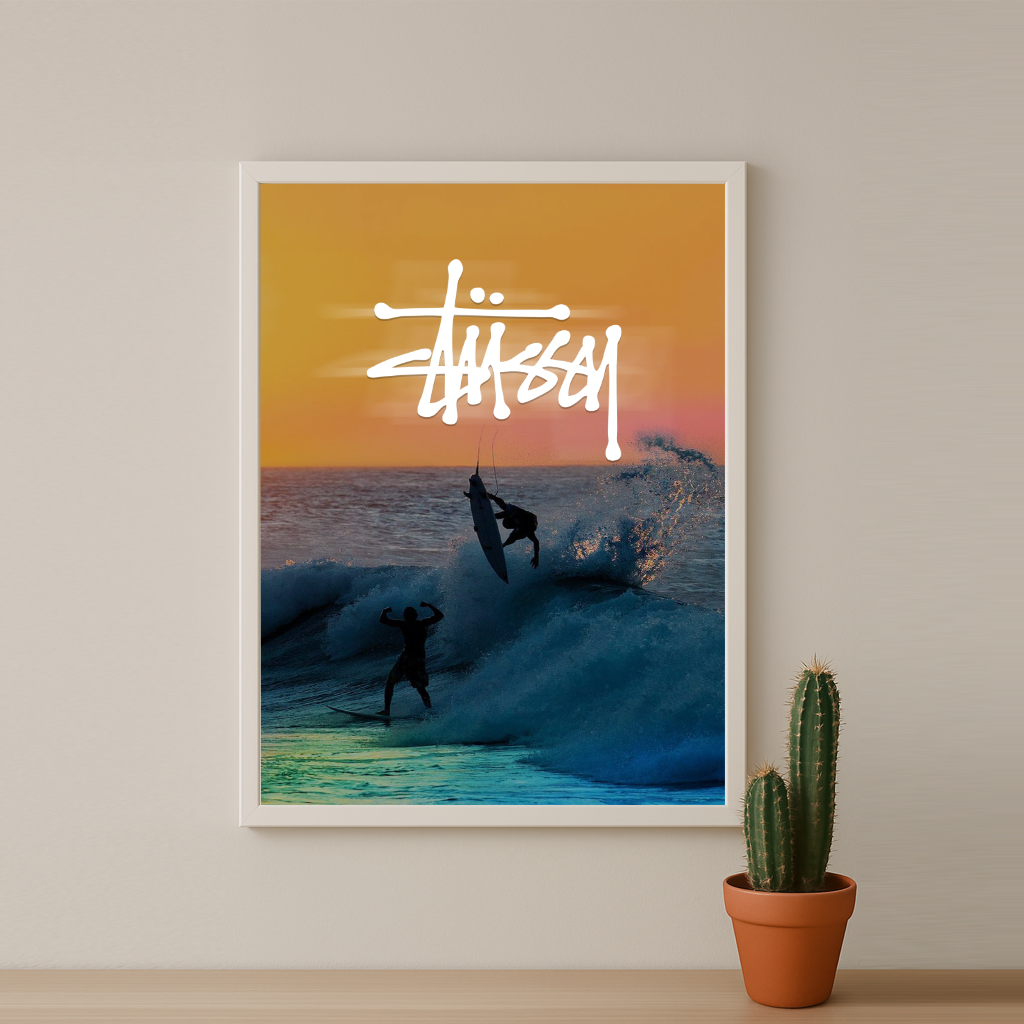 Cadre photo Stüssy Surf