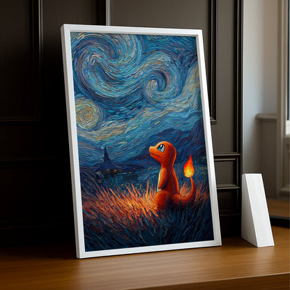 Cadre Photo Pokémon - Salamèche