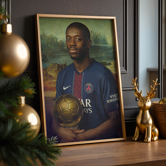 Poster Ballon d'Or - Ousmane Dembélé