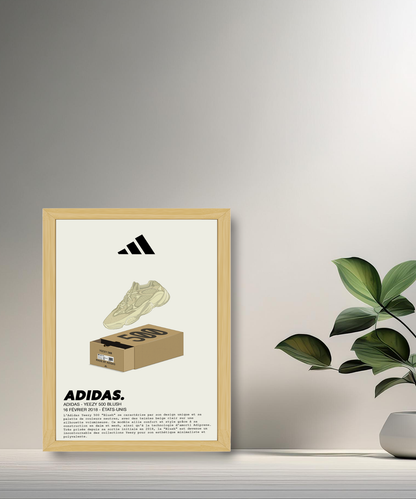Adidas Yeezy 500 Blush Fotorahmen 
