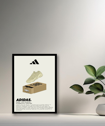 Adidas Yeezy 500 Blush Fotorahmen 
