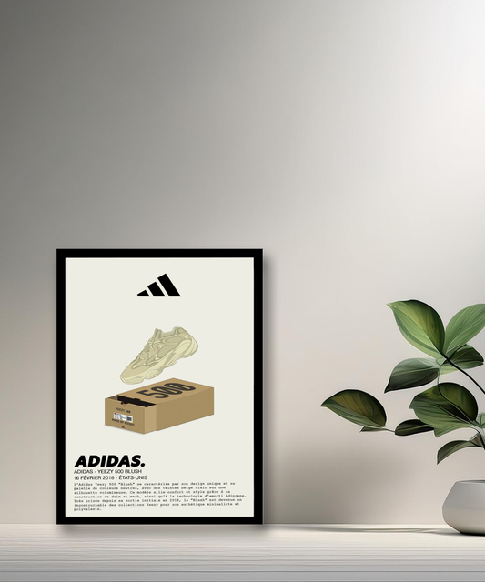 Cadre photo Adidas Yeezy 500 Blush