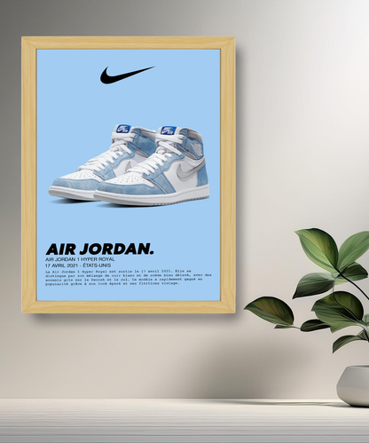 Air Jordan 1 High Hyper Royal Fotorahmen 