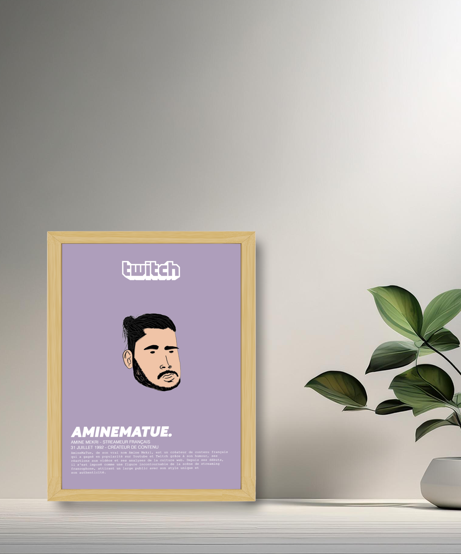 Cadre photo AmineMaTue Twitch