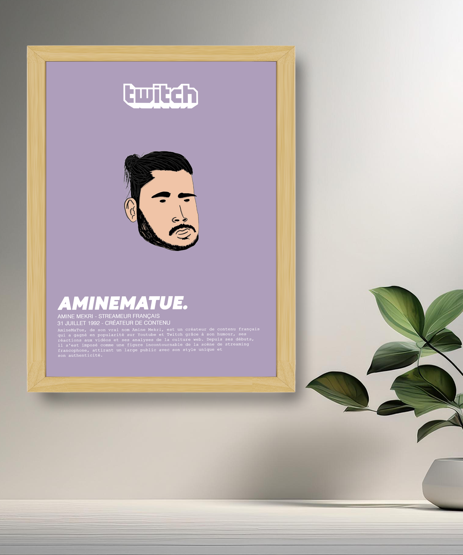 Cadre photo AmineMaTue Twitch