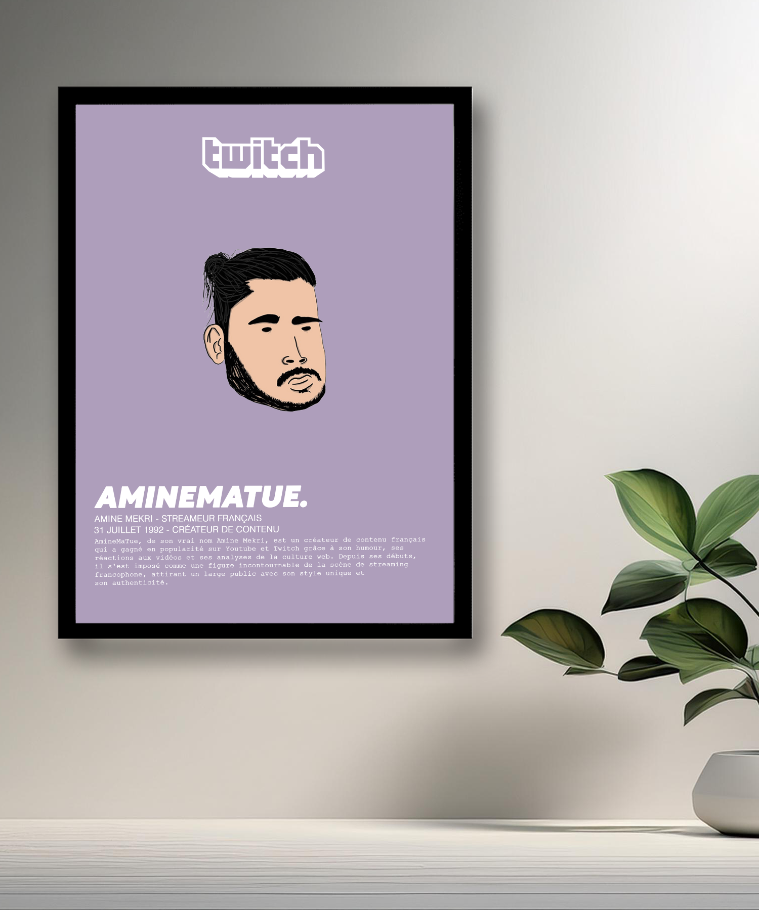 Cadre photo AmineMaTue Twitch