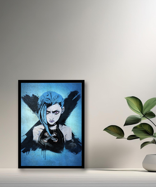 Jinx X Arcane Fotorahmen 