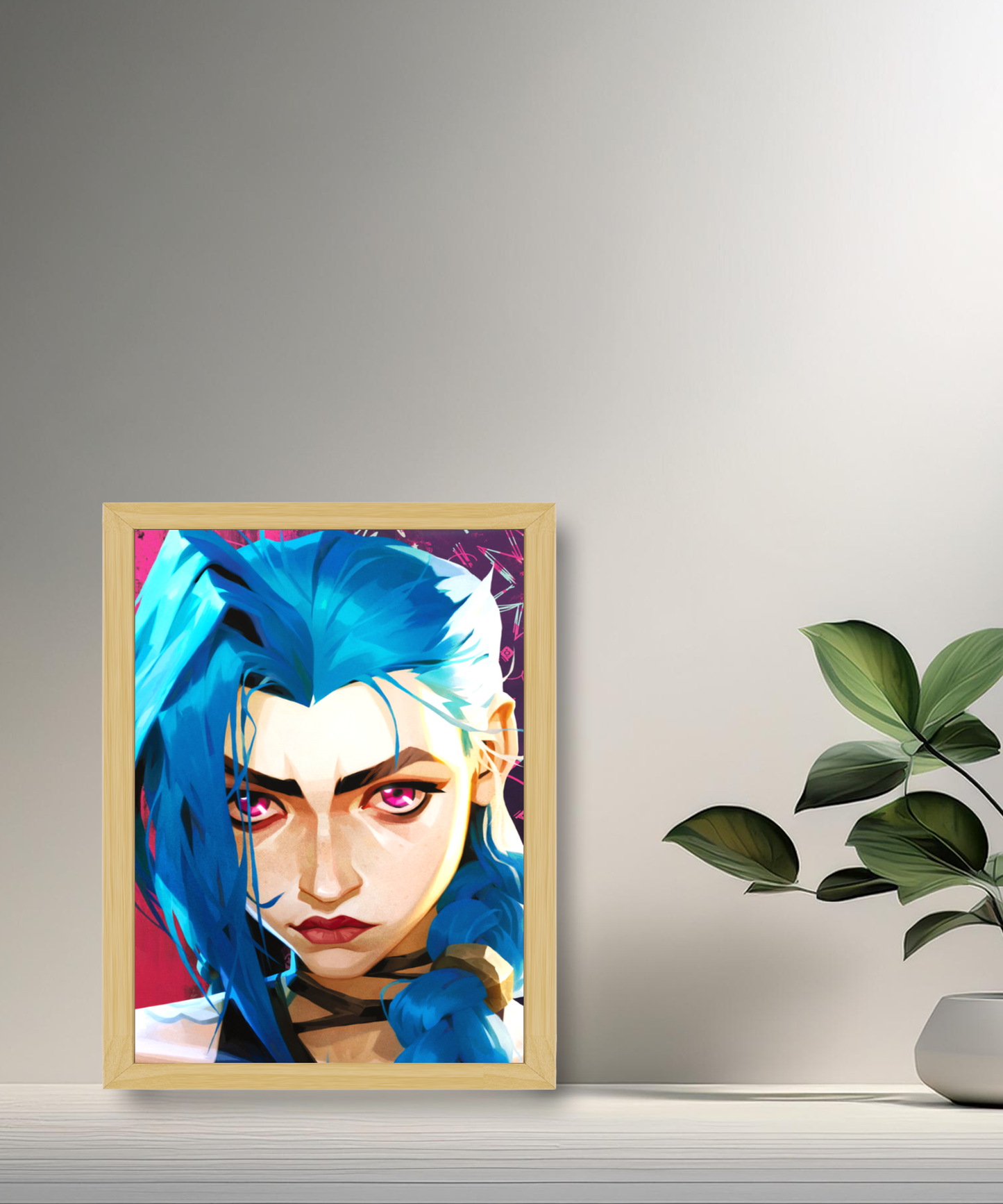 Jinx Portrait Arcane Fotorahmen 