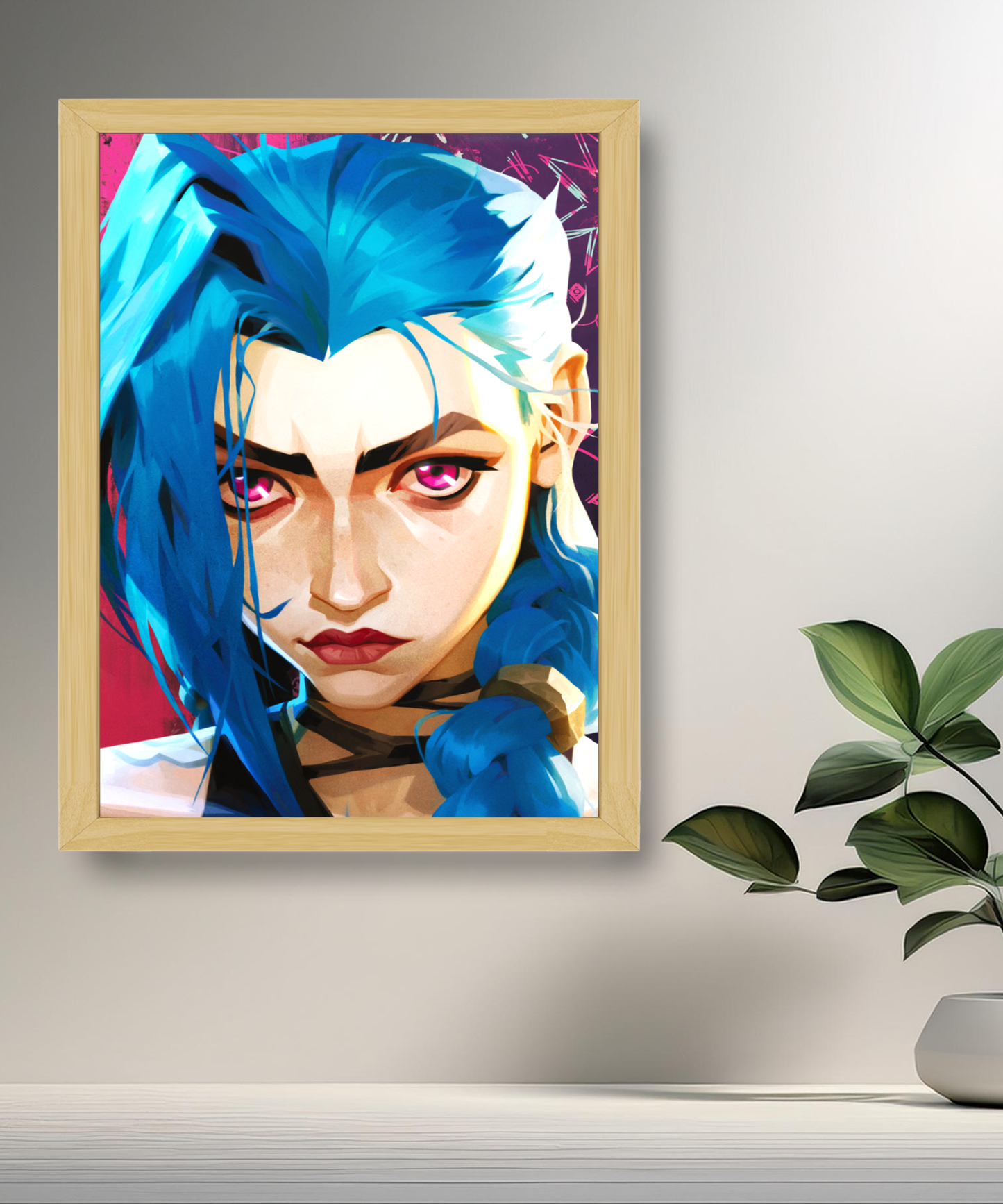 Jinx Portrait Arcane Fotorahmen 